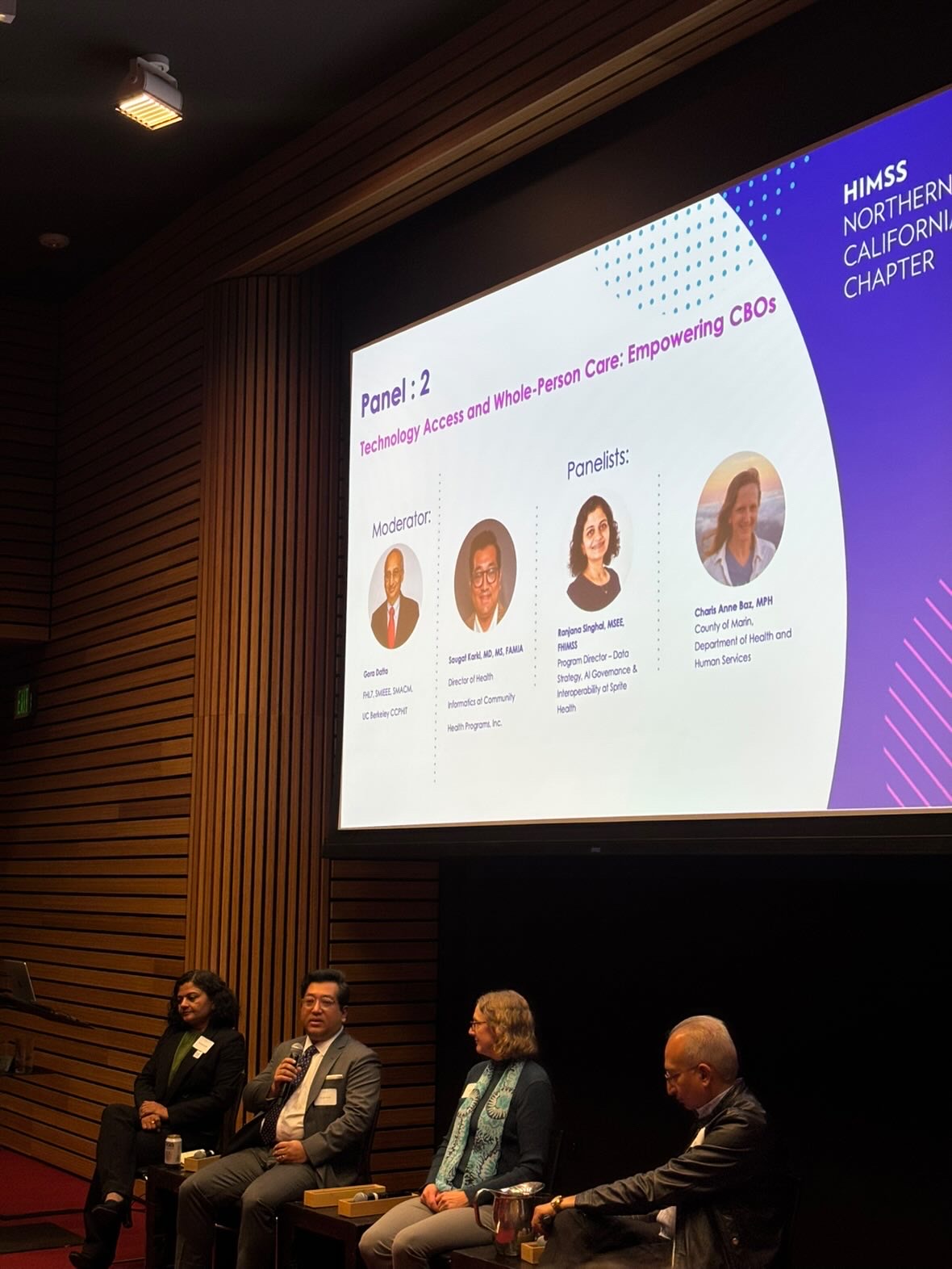 Panel 2: Technology Access and Whole-Person Care — HIMSS Northern California Chapter Public Health Informatics Symposium